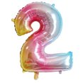 thumbnail image 1 of Naiovety 1 Uds. Conjunto de globos Mylar globos Mylar globo de fiesta de aluminio de 32 pulgadas globos brillantes para globos de aluminio para Kits de decoración para fiestas TYPE20 NO20, 1 of 6
