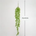 thumbnail image 4 of Artificial Succulents Hanging Plants Fake String of Pearls for Wall Home Garden Decor (75cm Length), 4 of 7