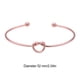 thumbnail image 2 of Jumpingount de metal Adorno de muñeca Brazalete de mujer Pulseras Brazalete Oro rosa Type3 NO3, 2 of 6