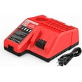 thumbnail image 2 of Batería Rápida de Repuesto Charger para Batería de Iones de Litio de 12V y 18V 48-59-1812 48-11-2420 48-11-1815 48-11-1840 48-11-1841 Baterías para Herramientas Eléctricas 48-11-1850, 2 of 7