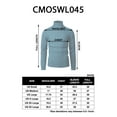 thumbnail image 6 of H2H Mens Casual Slim Fit Pullover Sweaters Knitted Henley Long Sleeve Thermal BLACK US 2XL/Asia 3XL (CMOSWL045), 6 of 6