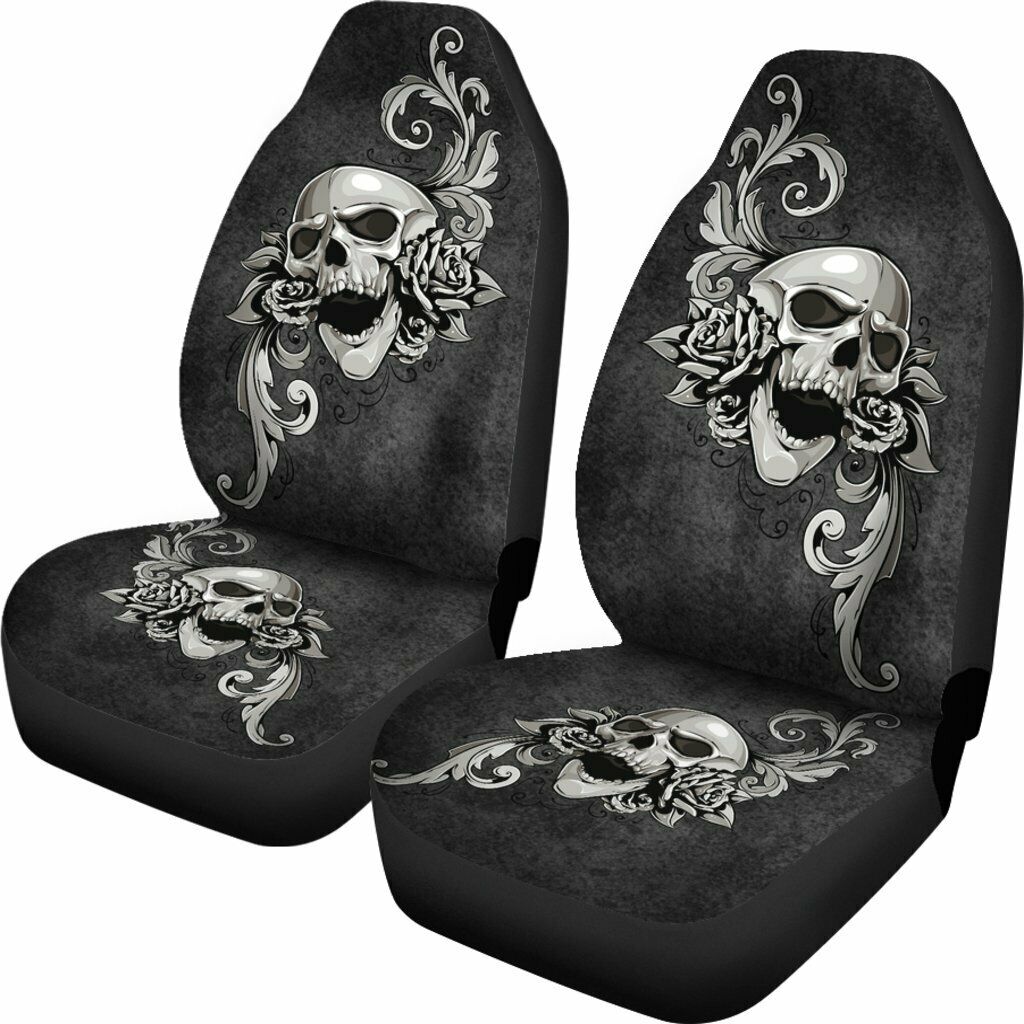 skull seat covers walmart
