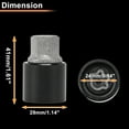 thumbnail image 4 of Herramienta de extracción de llave de tuerca de bloqueo de rueda antirrobo Unique Bargains para Mercedes-Benz #317, 4 of 6