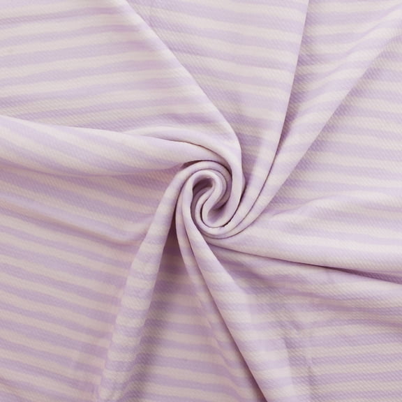 Lavender Brush Stroke Stripes Bullet Fabric 6" Strip