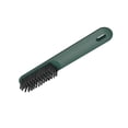 thumbnail image 4 of Plastic Shoes Brush Soft Bristles Clothes Sneaker Scrubbing Brush Portable Travel Laundry Washing Tool, Green, 4 of 8