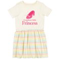 thumbnail image 3 of Inktastic Grandma's Little Princess Girls Toddler Dress, 3 of 5