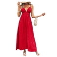 thumbnail image 4 of Maxi Vestido Largo Dara Baby Playa Fiesta Bohemio Mujer, 4 of 5