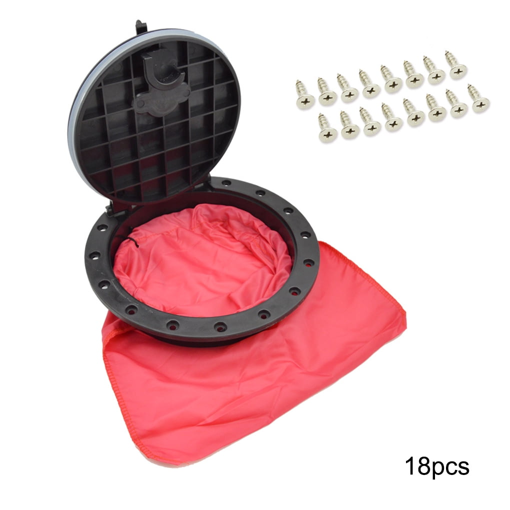 Couvercle De Trappe Kayak Ovale En Plastique - Protection Imperméable Pour Compartiment Stockage