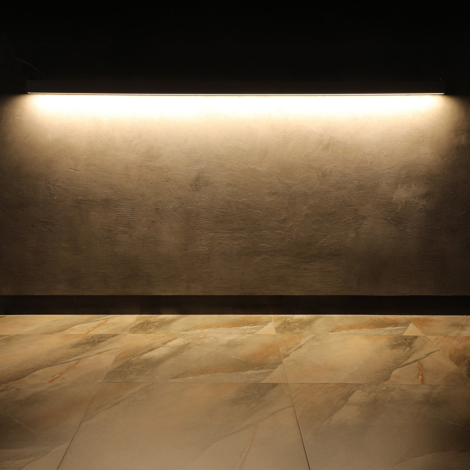 4 Pack 8FT 80W 3CCT Dimmable Commercial Linkable Linear Light, 3000K/4000K/5000K Selectable, Suspended Strip Light, Sliver