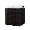 thumbnail image 1 of Rbaofujie Storage Bins with Lids Large Cloth Household Clothes Storage Boxes Clothing Storage Baskets Drawstring Closet Organizer Box Under Cabinet Storage, 1 of 6