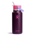 thumbnail image 1 of Botella de agua Hydro Flask Wide Flex Straw Cap 946ml Sugarplum, 1 of 6