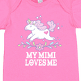 thumbnail image 4 of Inktastic My Mimi Loves Me Unicorn Girls Baby Bodysuit, 4 of 5