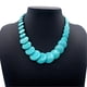 thumbnail image 2 of Sonducket Collar Dido para mujer, collar bohemio ajustable de piedra, estilos étnicos, cuentas redondas de piedra, joyería para el cuello Ropa, zapatos y accesorios Miscelánea Sonducket AP000894-00, 2 of 6