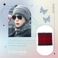 thumbnail image 3 of untoiry Chauffe-Nuque Foulard de Tête Foulards de Vélo Accessoires de Cyclisme Kit de Protection pour Hommes Femmes Rouge, 3 of 7