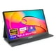 thumbnail image 1 of Monitor portátil KYY 15.6 pulgadas 1080P FHD USB-C con cubierta inteligente, 1 of 9