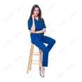 thumbnail image 4 of Miveni Pijama Quirúrgica Para Mujer Corte Recto Uniforme, 4 of 8