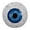 D003- Blue, variant on Halloween Outdoor Decor, Bloody Halloween Decorations, Yard Halloween Decorations, Outside Halloween Decorations for Yard, 22 Inch Diameter 4D Round Blue Eyeball Prop, 1 Piece for