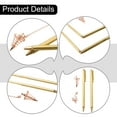 thumbnail image 4 of 3/4Pcs 99.9% Pure Copper Metal Detector Rods Waters Witching Portable Dragon Seeking Tool Dowsing Rods + Pendulum Pendant, 4 of 10