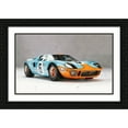 thumbnail image 2 of Stephen Chambers 18x13 Black Ornate Wood Framed With Double Matting Wall Art Titled - Ford Gt, 2 of 6
