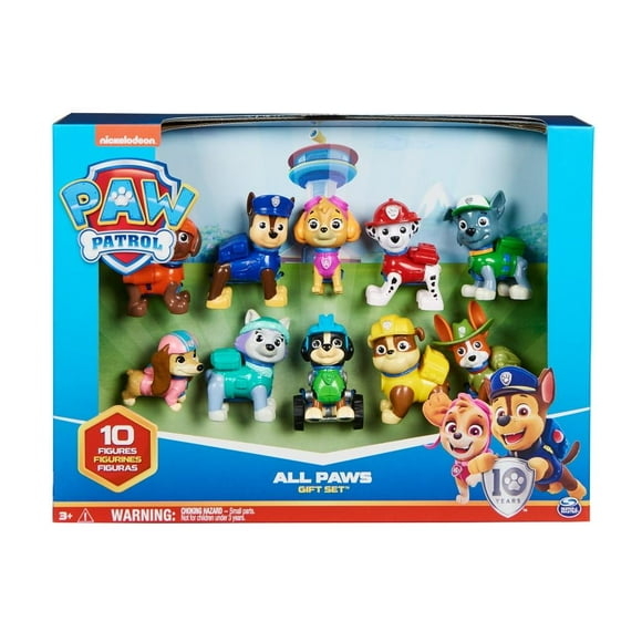 Set de figuras Paw Patrol Spin Master 10 pzas