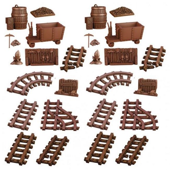 Mantic Entertainment MGCTC115 Caisse de Terrain - Mine Abandonnée W3 - Chiffres