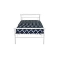 thumbnail image 3 of BK Furniture Seattle Classic Metal Bed, Twin, White, 3 of 7