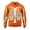 Orange, variant on Boys Halloween Skeleton Hoodie Rib Cage Graphic Long Sleeve Pullover Sweatshirt with Pocket