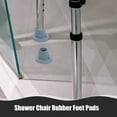 thumbnail image 5 of Shower Chair Leg Caps Rubber Foot Replacement for Bath Stool 4Pcs, 5 of 5