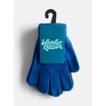 thumbnail image 2 of Wonder Nation Boys Knit Gloves, 3 Pack, 2 of 3
