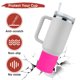 thumbnail image 4 of Funda de Botella de Agua de Silicona [1PCS] - Funda Protectora Antideslizante para Proteger Botellas de Agua de Rasguños - [Rojo - 3.2 IN], 4 of 7