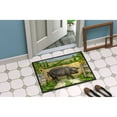 thumbnail image 4 of Black Pig with Sunflowers Doormat 24x36, 4 of 4