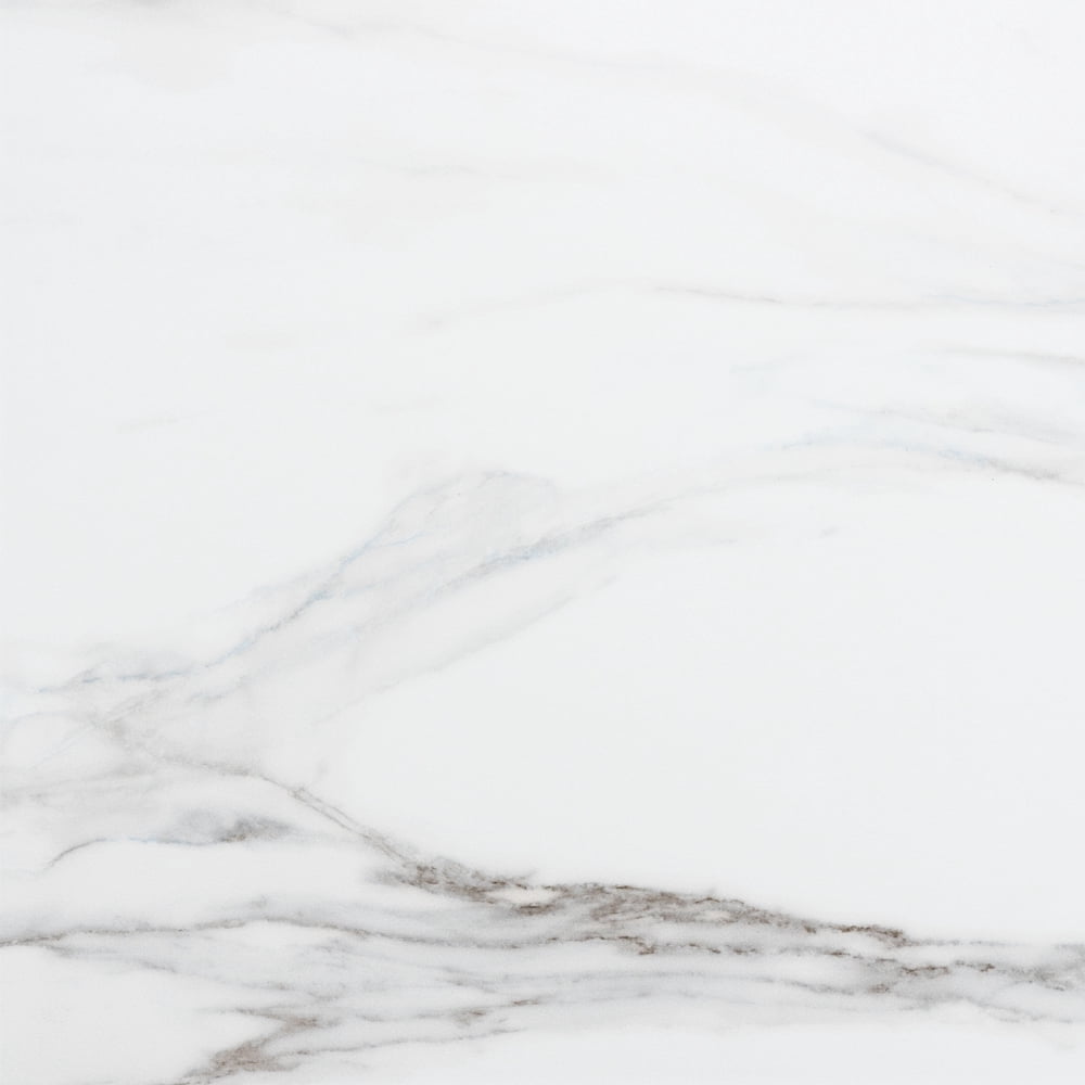 The Tile Life Minerva Gray Marble Look Porcelain Tile - 13 x 13 in. - Matte - 12-Piece - Floor, Wall, Backsplash