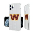 thumbnail image 5 of Washington Commanders iPhone Clear Text Backdrop Design Case, 5 of 7