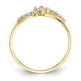 thumbnail image 3 of Auriga 10k Yellow Gold CZ Ring for Women Size- 6, 3 of 5