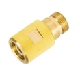 thumbnail image 3 of simhoa Pressure Washer Nozzle Connect Fittings 1/4" Pressure Washer Accessories Durable Coupler Hose Adapter for Lawns Care Cleaning C M22, 3 of 9