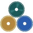 thumbnail image 2 of MesaSe 3Pcs Cutting Saw Blade  Saw Blade Wear-Resistant  Metal Cutting Blade Multifunctional Circular Saw Blade Sharp Plastic Cutting Saw Blade for Cutting Tile Marble, 2 of 10