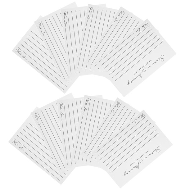 ADDHAT Tarjetas Para Mensajes Y Felicitaciones De Cumpleaños Con Simple Y Papel Resistente