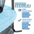 thumbnail image 3 of Trampolín Infantil De 1.4 Mts Onof JMP-55 C/ Malla Protectora De 1 a 3 Años, 3 of 8