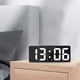 thumbnail image 3 of Reloj Despertador Digital Inteprter Superficie de Espejo LED Decoración del Hogar, 3 of 6