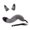 Grey, variant on BELOVING Faux Cat Ears Tail Cosplay Set Animal Hair Clip Headdress Headband for Gray