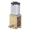 thumbnail image 3 of Motorreductor de 12 V CC Ticfox motor de reducción de velocidad de engranaje helicoidal de alta torsión 7,5 mm 27 RPM, 3 of 14