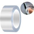 thumbnail image 1 of Protector de borde de puerta de coche, 5 × 10 m, película protectora universal para umbral de puerta, película protectora autoadhesiva para coche, antiarañazos para coche (transparente), 1 of 5