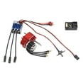 thumbnail image 4 of Bunblic Brushless Motor Gearbox ESC Set RC Accessories Easy Installation Components 23222600kv Motor 2 Channel Receiver for MN82 MN78 Red, 4 of 8