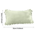 thumbnail image 3 of XINGAG Pillow Cover, Decorative Throw Pillow Case, Minimalist Farmhouse Cushion Cover, Solid Color Pillowcase with Zipper for Sofa Couch Bed Living Room Home Decor, 3 of 9