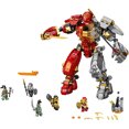 thumbnail image 4 of LEGO 71720 NINJAGO Fire Stone Mech Robot Kids Toy Building Kit w/ 5 Minifigures, 4 of 7