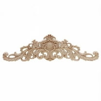 NEW Wood Carved Corner Onlay Applique Unpainted Frame Decal Furniture Q2S4