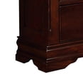 thumbnail image 4 of Benzara Mandura Contemporary Night Stand In Cherry Finish, 4 of 5