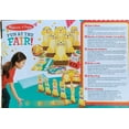 thumbnail image 2 of Melissa & Doug Fun at the Fair! Wooden Armadillo Roll & Bowl Prairie Dog Bowling, 2 of 2