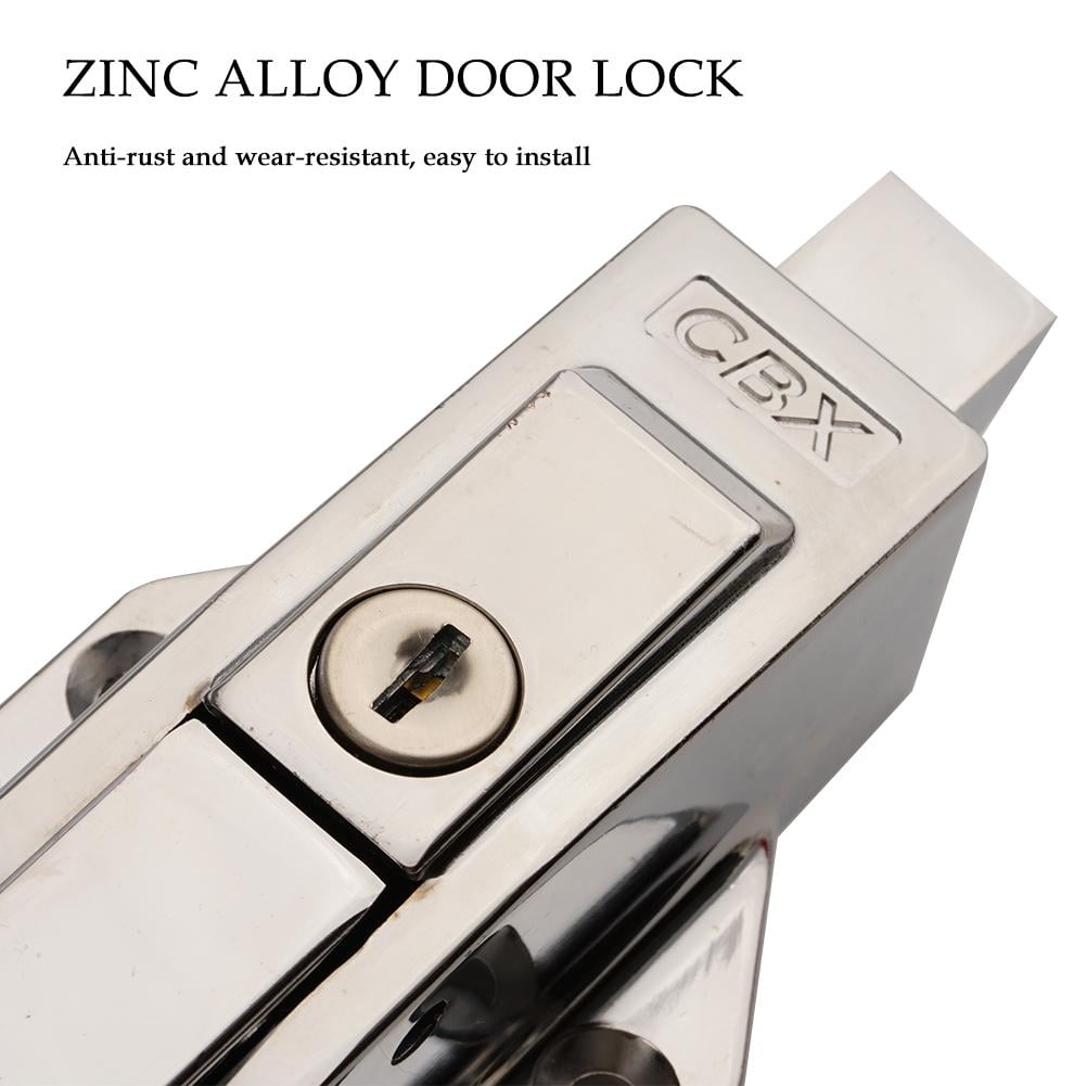 Zinc Alloy Cold Store and Freezer Door Handle with Adjustable Latches for Industrial Use