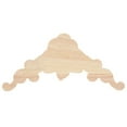 thumbnail image 3 of 12 Pcs 8 x 8cm Applique d'Angle en Bois Sculptée pour Porte Style Européen Non Peint, 3 of 8